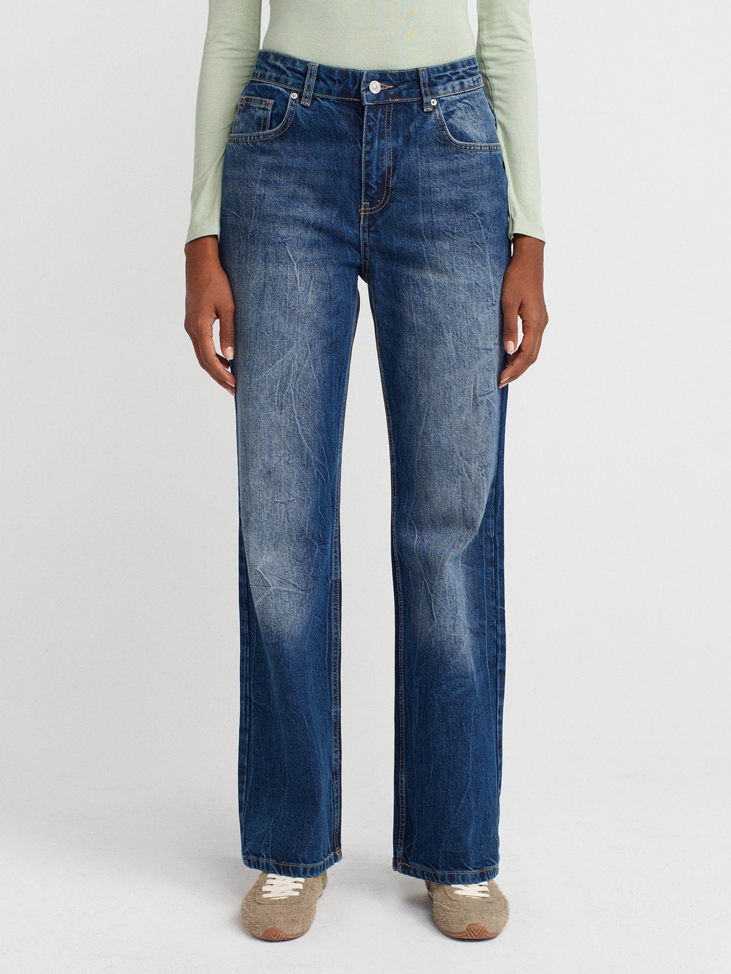 Blaire Mesh Wash Denim