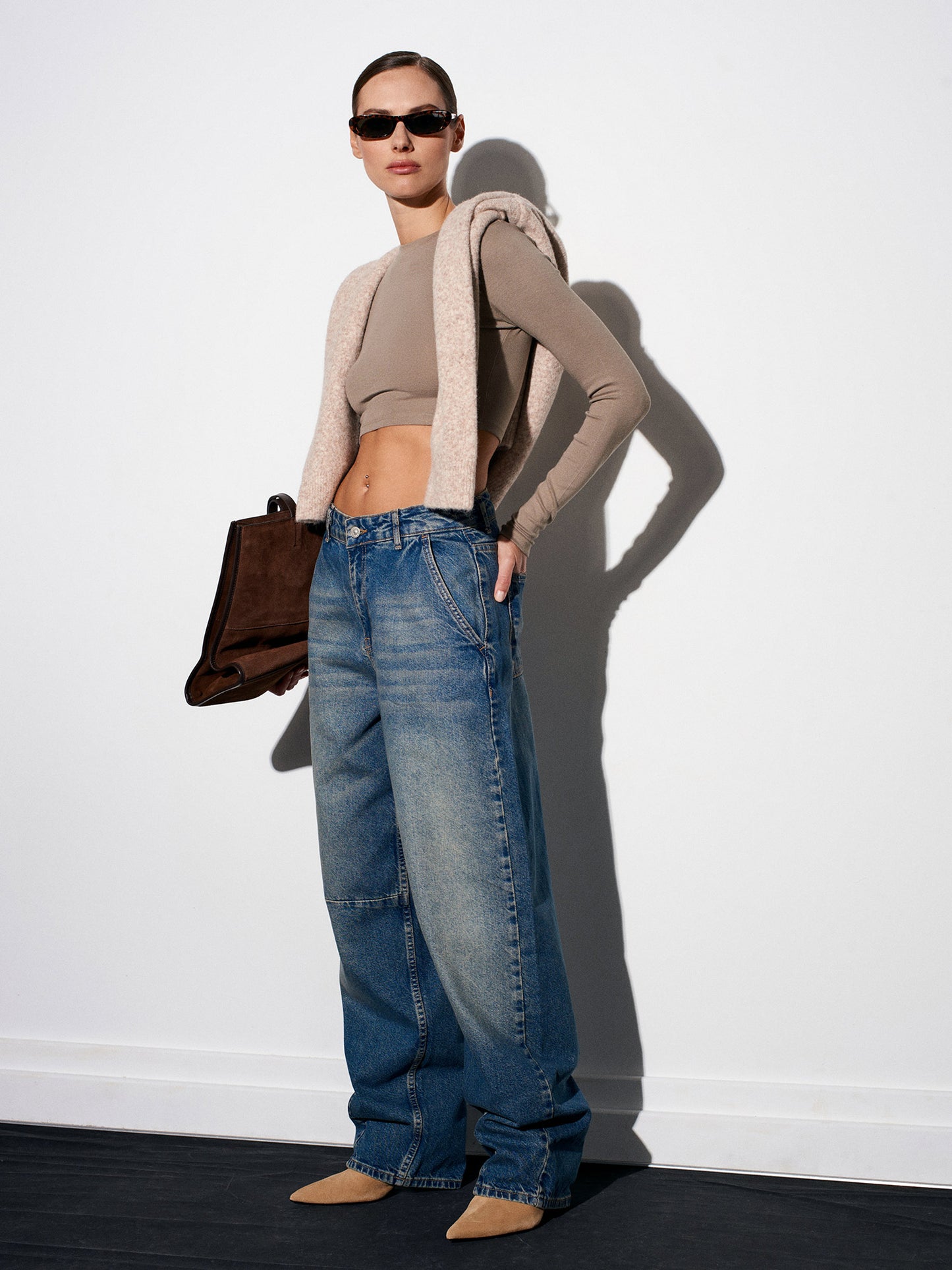 Noelle Detail Balloon Jeans