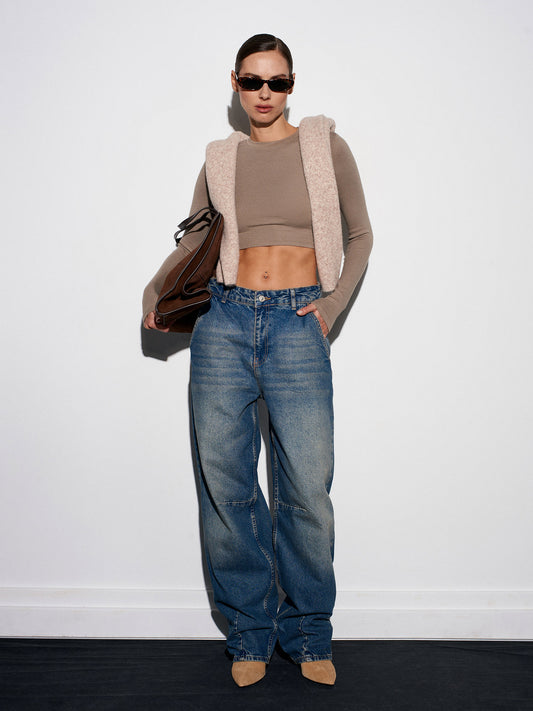 Noelle Detail Balloon Jeans