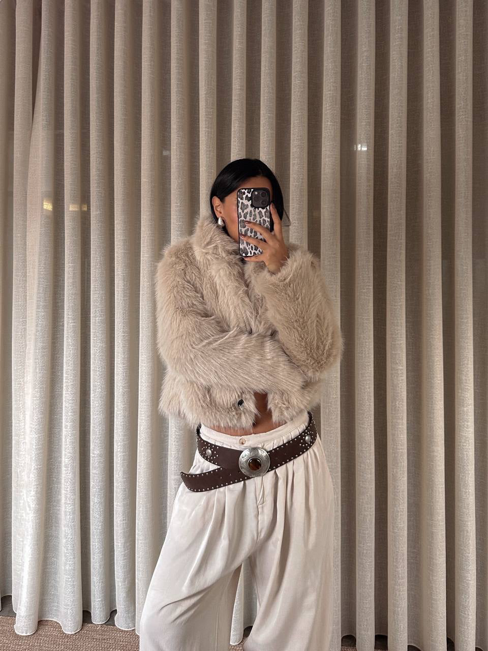 Afraa Fur Jacket